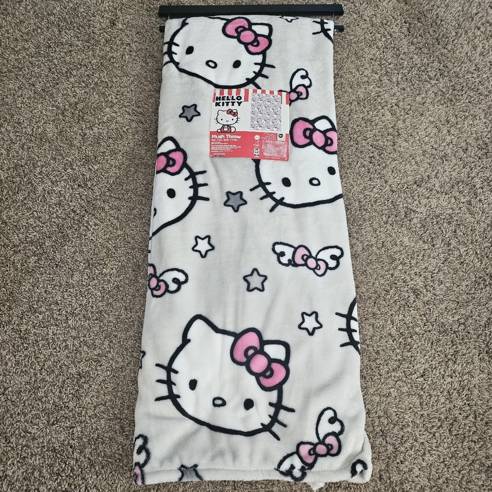 Hello kitty stars blanket sanrio hello kitty blanket